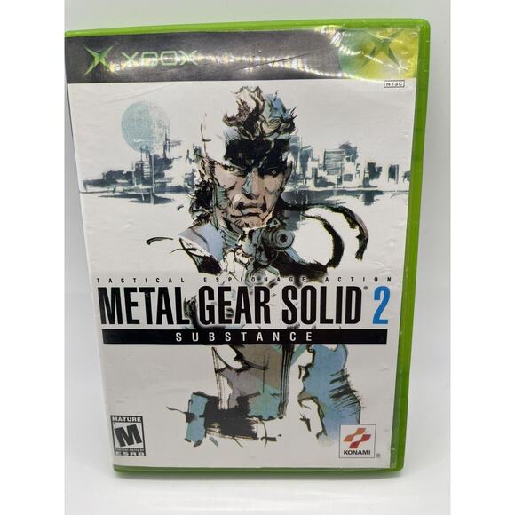 Metal Gear Solid 2: Substance Original XBOX Complete - TESTED - Picture 2 of 9